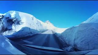 Anfahrt Lech am Arlberg  360° Video über die Flexenstraße mit DER LECHER Taxi [upl. by Llertak]