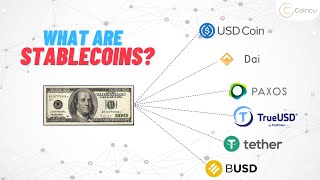 What is a Stablecoin USDT DAI BUSD USCD  Cryptocurrency Guide [upl. by Thom]