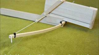 Awesome Chinese repeating crossbow my halfscale model in action [upl. by Cung]