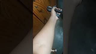 Hand gripper forearms exercise day5 for 50×4 youtubeshorts shorts trending fitness [upl. by Denae]