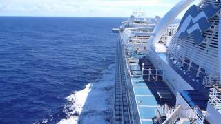 Ruby Princess View From Star Deck 19 [upl. by Middleton]