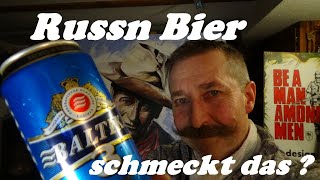 Russn Bier Baltika 3 wie schmeckt das [upl. by Aitnyc]