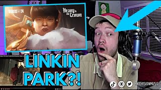 LINKIN PARK  HEAVY AS THE CROWN Reaction amp Review [upl. by Nonnahs]