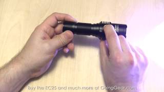 Nitecore EC25 Cobra Flashlight Extended Review [upl. by Navek]