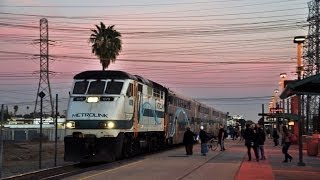 Trains at Sunset [upl. by Koral935]