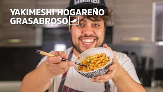 Prepara un tradicional yakimeshi en este GRASABROSO hogareño [upl. by Yerdua]