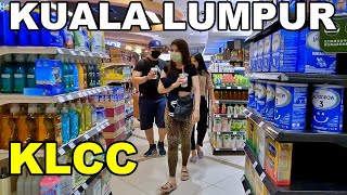 Walking around Suria KLCC supermarkets in Kuala Lumpur  Malaysia Walk 4K [upl. by Halivah730]