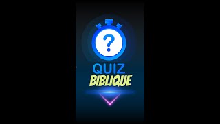 Quiz sur la bible avec questions et réponses en français quizz biblique 10 [upl. by Cass]