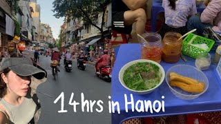 This is how I spent my layover in Hanoi  Solo female traveller [upl. by Nsaj]