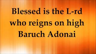 Paul Wilbur  Blessed is the Lord  Lyrics [upl. by Annal]