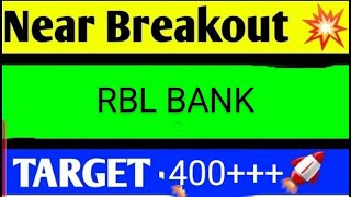 RBL BANK SHARE LATEST NEWS TODAYRBL BANK SHARE TARGETRBL BANK SHARE ANALYSISRBL BANK SHARE NEWS [upl. by Tyoh]