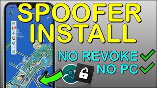 Pokemon GO Spoofing iOS 2021✅ NO REVOKE  NO PC ✅ Install Method ALWAYS WORKING [upl. by Yonatan]