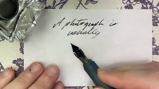 ASMR Handwriting Ansel Adams Quote [upl. by Atinnek]