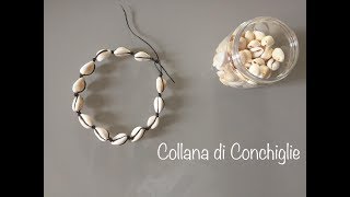 COLLANA di Conchiglie come Chiara FERRAGNI  Shell necklace [upl. by Aderfla37]