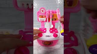 Satisfying with Unboxing amp Review Miniature Kitchen Set Toys Cooking Video  ASMR Videos [upl. by Veleda]