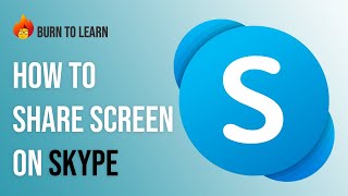 HOW TO SHARE YOUR SCREEN IN Skype step by step tutorial [upl. by Odnavres]