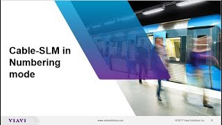 MPO OTDR Testing  CableSLM in Numbering mode [upl. by Ernie]