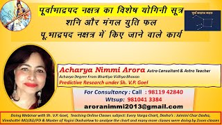 SAT MARS YUTI NAKSTRA SPL BY ACHARYA NIMMI ARORA [upl. by Anya949]