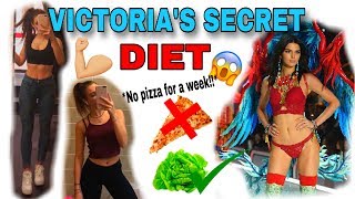 PROVIAMO LA DIETA DELLE MODELLE DI VICTORIAS SECRET per una settimana difficilissimo [upl. by Akerboom]