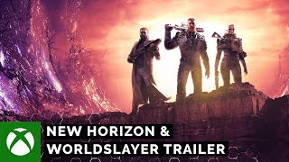 Outriders New Horizon amp Worldslayer Trailer [upl. by Tumer]