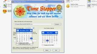 How to use time stopper to stop trial versions [upl. by Maurice93]