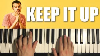 Rex Orange County – Keep It Up Piano Tutorial Lesson [upl. by Garrek]