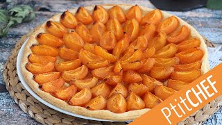 TARTE AUX ABRICOTS  le dessert simple et efficace que toute le monde va ADORER [upl. by Schiro]