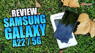 Samsung Galaxy A22 5G  Review en español [upl. by Eltsyrc97]