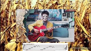 Pan teach you how to play quot interworld and new innocencequot riff from buckethead praxis with tab [upl. by Brezin406]