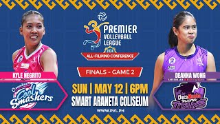 CHOCO MUCHO vs CREAMLINE  Full Match  Finals G2  2024 PVL AllFilipino Conference [upl. by Ancier]