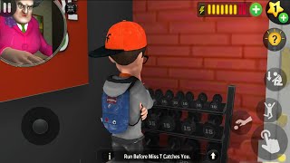 Nick amp Tani  Funny Story Miss T  Nick go to Gym  Funny Gameplay Angry Tani Prank [upl. by Erdnua302]