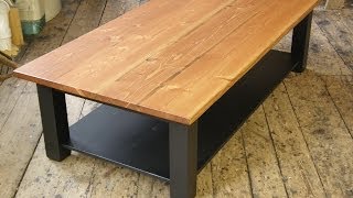 Coffee Table with a Shelf [upl. by Haskel]