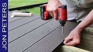 5 Quick Tips for Installing Composite Decking by Jon Peters [upl. by Elin88]