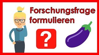 Forschungsfrage formulieren für deine BachelorarbeitHausarbeit  Das Geheimnis [upl. by Southworth69]