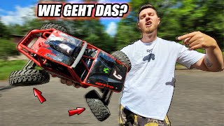 Dieses Auto lenkt VORNE UND HINTEN 😱  Axial Capra im Test [upl. by Montague]