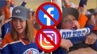 Oilers Flasher Deletes Social Media Accounts After Viral Video [upl. by Marya601]