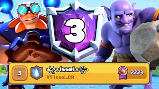 Top3 with Electro Giant × Bowler deck😽Clash Royale [upl. by Marvin779]