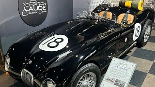 1951 JAGUAR C TYPE THROUGH THE AGES At LAUDE Classic Cars [upl. by Sucam]