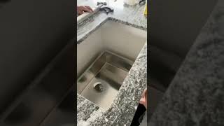 How to Install an Undermount Sink [upl. by Oidale]