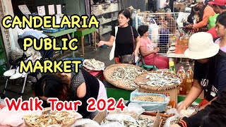 CANDELARIA PUBLIC MARKET  WALK TOUR 2024  Candelaria Quezon Province [upl. by Anrahs]