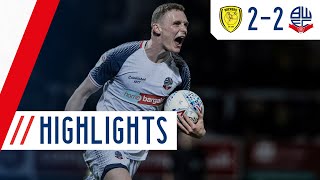 HIGHLIGHTS  Burton Albion 22 Bolton Wanderers [upl. by Maddis]