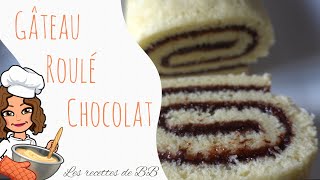 RECETTE  Délicieux Gâteau Roulé Chocolat 😜 [upl. by Tanner478]