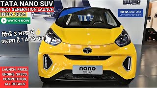 Finally New Tata Nano 2024🔥 Exterior Interior Price 299Lakh  New Tata Nano EV 2024 Reveal [upl. by Ytsim]