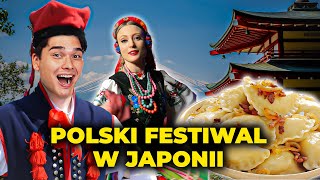 POLSKI FESTIWAL W TOKIO   Pierogi bigos piwko D [upl. by Odracer381]