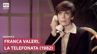 Franca Valeri la telefonata 1982  Facciata B  RSI ARCHIVI [upl. by Aggappora689]