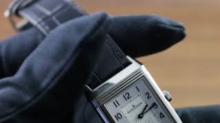 JaegerLeCoultre Reverso Classic Medium SmallSecond 2438520 Functions and Care [upl. by Aramanta]