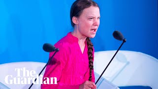 Greta Thunberg to world leaders How dare you You have stolen my dreams and my childhood [upl. by Eberto286]