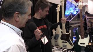 NAMM 2015 Sadowsky Guitars [upl. by Lacim]