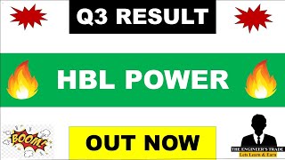 HBL power Q3 Results 2024  HBL power result  HBL power share latest news  HBL power systems ltd [upl. by Carlina]