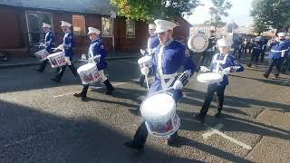 Ulster First Flute Band  UFFB  OUTSIDERS   ROYAL BLACK DISTRICT PARADE RETURN TO BELFAST 2024 [upl. by Ayoj]